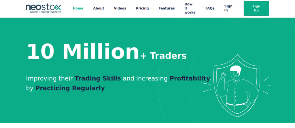 Neostox virtual trading simulator website